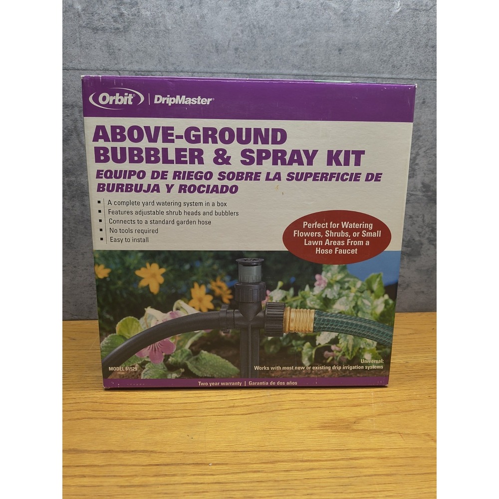 Orbit #61529 Above Ground Bubbler & Sray Kit